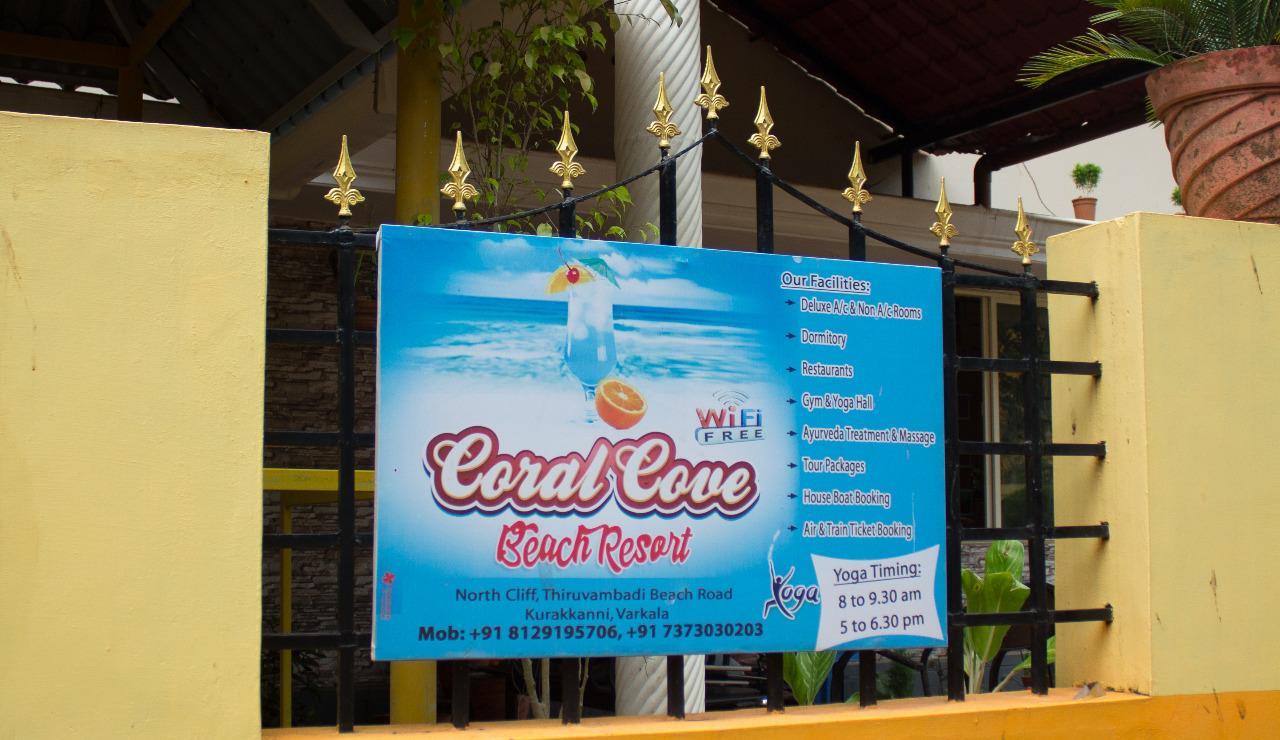 Coral Cove Beach Resort Varkala Buitenkant foto